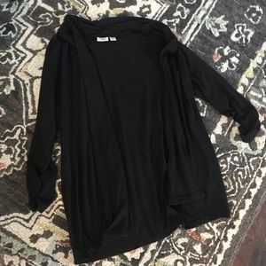 Black cardigan
